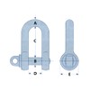 Dee Shackle with Screw Pin 3.25 Ton - Lifting 3250KG