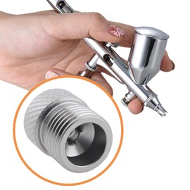 Briny River 3Pcs Airbrush Hose Adaptor G1/8 BSP Male Brass Conversion Adapter Compatible with Badger Airbrush