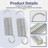 Shuisen Recliner Mechanism Tension Spring 2 7/8" for Lane, 2 Pack