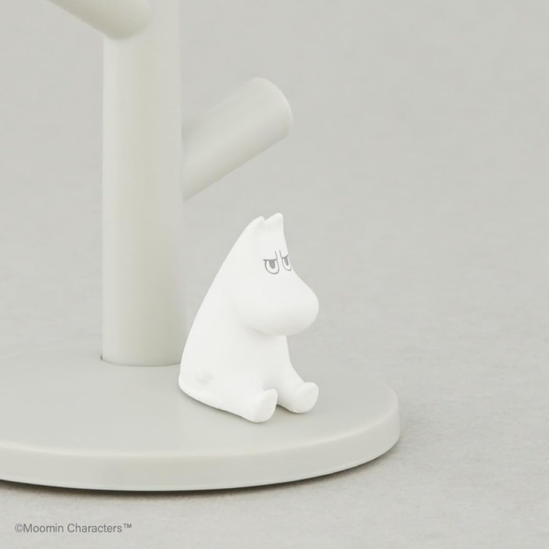 Hashy Top-in Hashy Mini Gargle Cup & Stand Angry Moomin