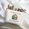 DHKG Funny Office Gifts Makeup Bag, Employee Appreciation Gifts Cosmetic