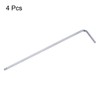 QUARKZMAN 4 Pieces Ball Head Allen Key 2mm L Shape