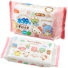 LEC Sanrio Hand and Mouth Wipes, 99% Pure Water, 60