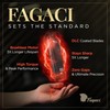 Fagaci Professional Zero Gapped Trimmer for Men, 5X Longer Sharpness