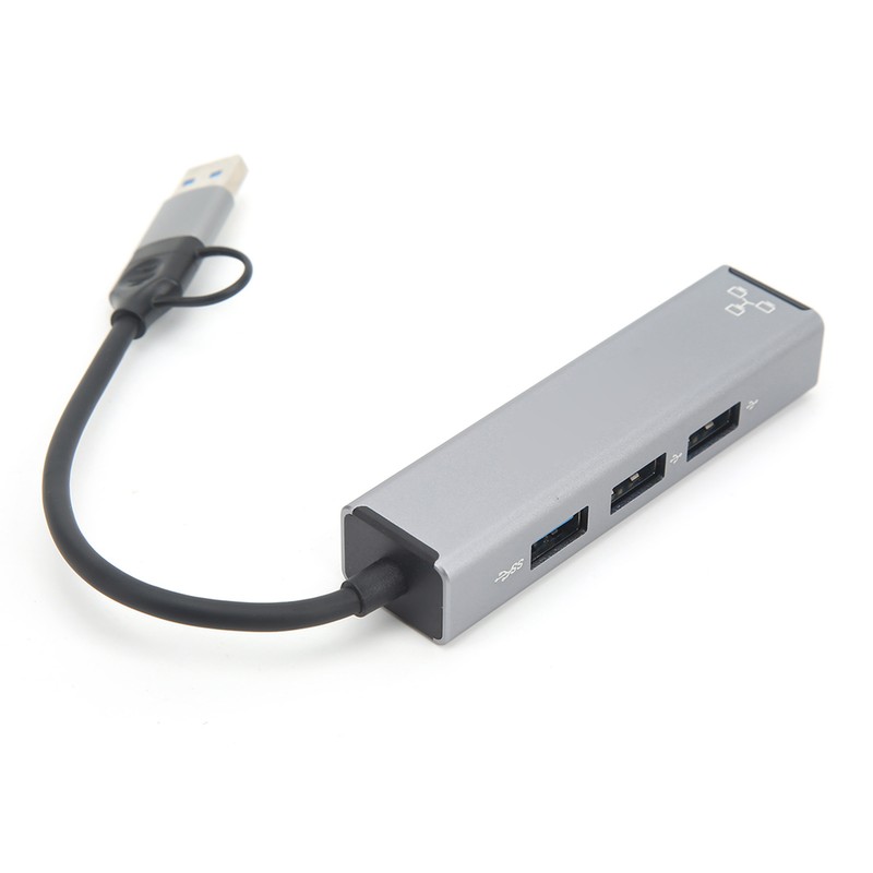 USB C USB A Hub Low Network Latency USB 3.0
