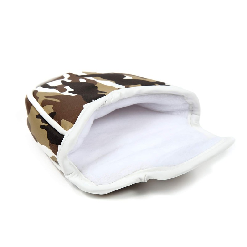 Mallet Putter Cover Fits 2 Balls, Camo Patterns Available in