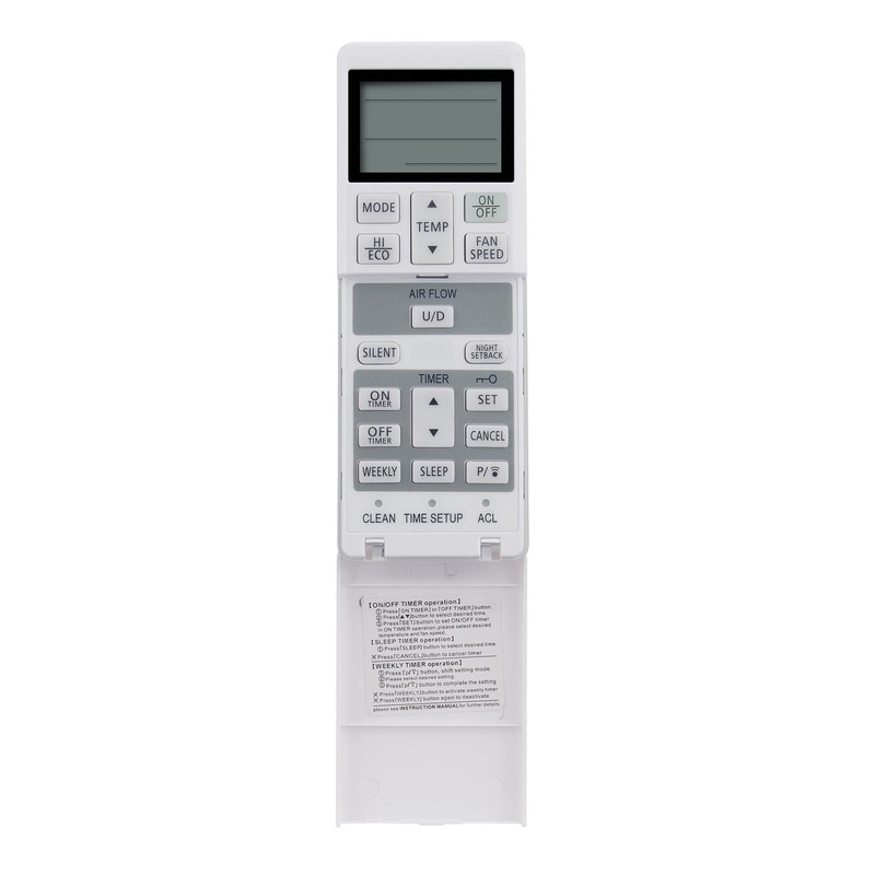 AULCMEET RLA502A700S Replacement Remote Control Compatible with Mitsubishi Heavy Industry