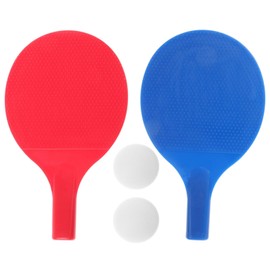 VANZACK Plastic Table Tennis Paddles and Balls Set Pong Racquets Pingpong Balls Table Tennis Equipment for Adult Practice Training