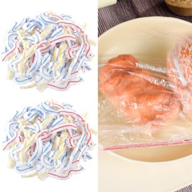 70 Pack Food Covers, Food Covers Plastic Stretch, Bowl Covers, Food Storage Covers Lids for Fruit Vegetable Meat Food