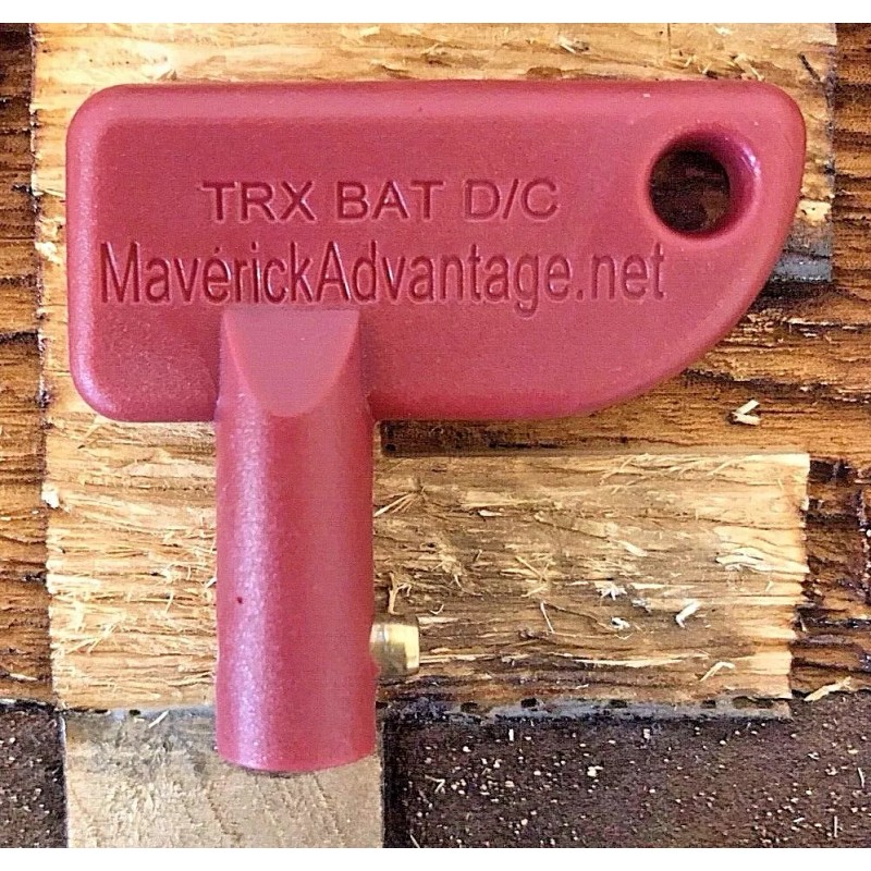 Maverick Advantage 2 keys fits Mitsubishi Terex Battery Master Disconnect