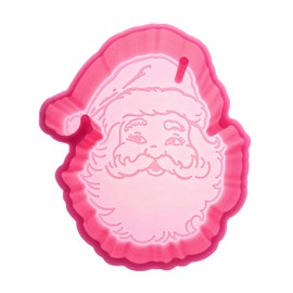 (300 Design Optional) MUBYOK M468 Christmas Smile Santa Claus Silicone Freshie Mold for Baking Aroma Beads Car Freshie Supplies