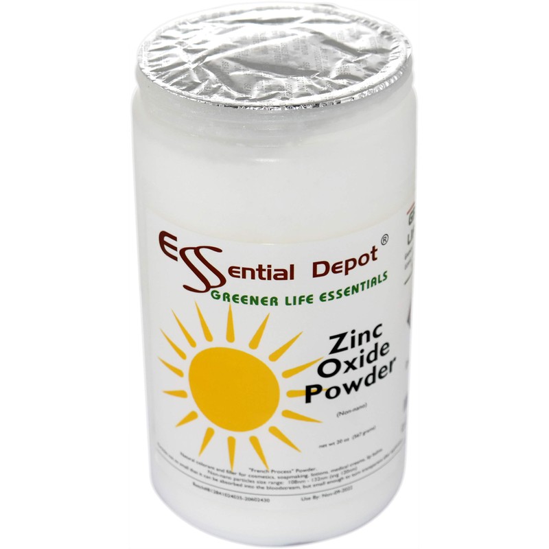 Zinc Oxide Powder - 20 oz. - Non-Nano Particles -