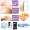 [ミコプエラ] 三角形 乳癌パッド シリコンバスト 人工乳房 左右2個セット 胸パッド (250グラム×2)