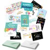 Birthday Card Set with Envelope, Happy Birthday Card Set with