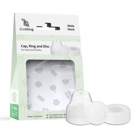 EcoViking Cap, Ring and Sealing Disc Set - Wide Neck
