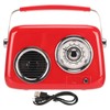 Retro Radio Bluetooth Speaker Portable Handheld HiFi Stereo Sound Cute