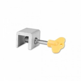 1-Stage Strong Window Sash Lock and Door Stopper Latch 1-Stage 20ea