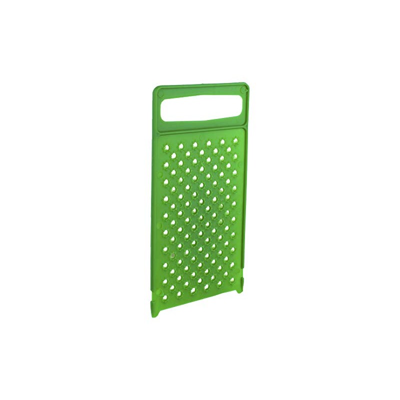 Flat All Plastic Cheese Grater - Ergonomic Hand Grater -