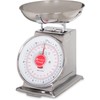 San Jamar Escali Stainless Steel Mechanical Dial Scale with Bowl,