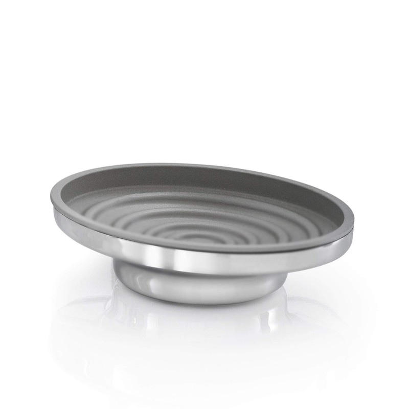 Robert Welch Oblique, Soap Dish. Made from 18/10 stainless steel.