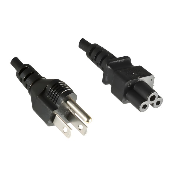 Power cable USA America to C5 1.80 m, UL/CSA NEMA