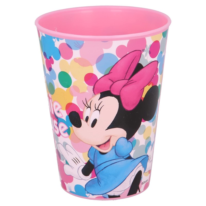 Stor Small Easy Cup 260 ML Minnie Feel Good, Multicoloured,