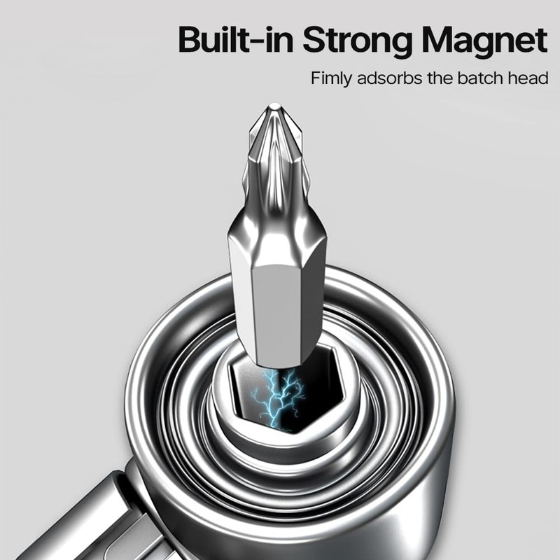 105° Angle Screwdriver Attachment Adapter, Angle Drill Attachment Corner Tool