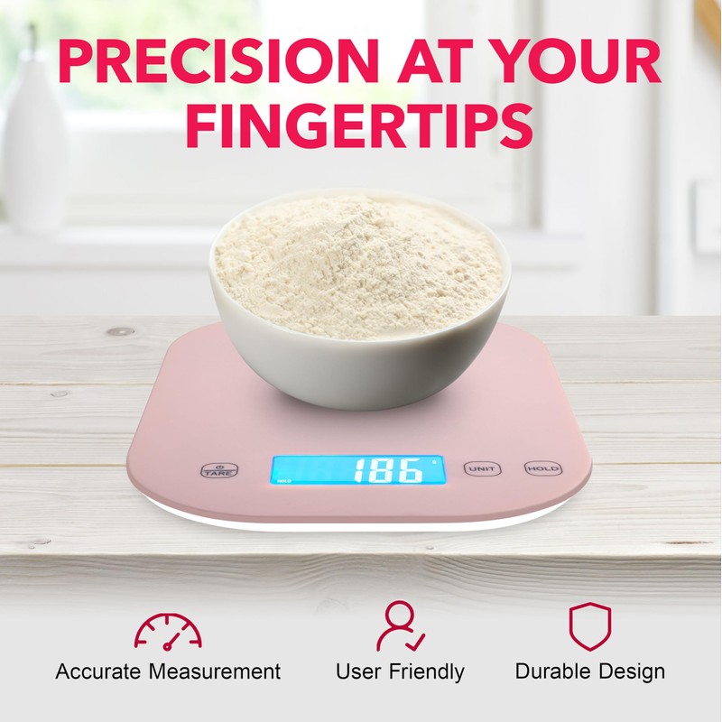 Smart Weigh Digital Food Scale Grams and Ounces - Sound