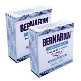 Bernardin Mason Jar Snap Lids - Regular Mouth - 12 Lids 70 MM - Pack of 2 (24 Lids) BPA Free