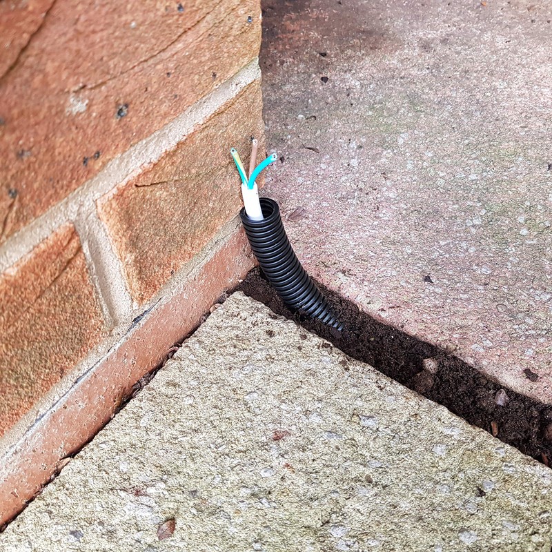 1STec 5m 20mm External 14mm Internal Underground Cable Conduit Ducting