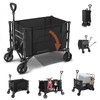Raynesys 3 in 1 Collapsible Wagon Converts to Bench, 220lbs