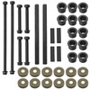 A Arm Bushing Cover Bolt Shaft Collar Kit for Yamaha