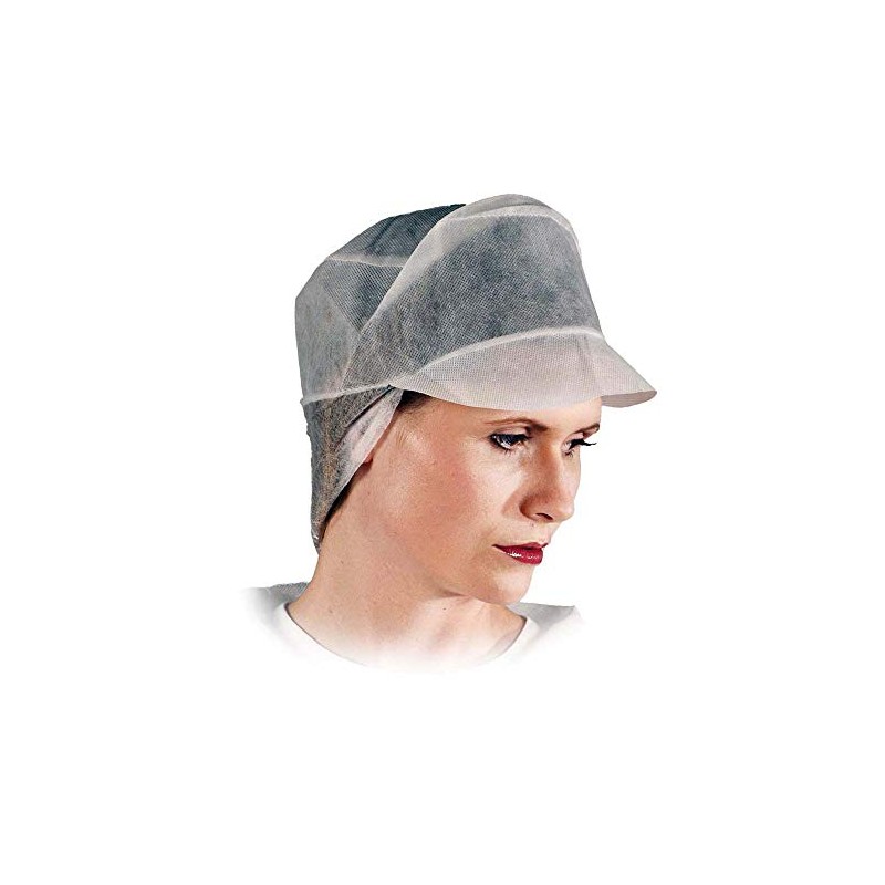 Reis Cza-TD Polypropylene Hat, White, Plain Size