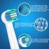KHBD Replacement Heads Compatible with Oral B Braun Toothbrushes Electric-