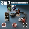 3-in-1 OBD2 Diagnostic Adapter Compatible with Yamaha Kline Euro5 Motorcycle