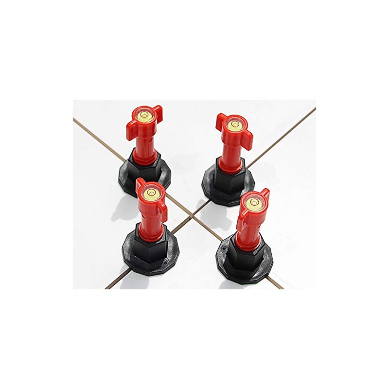 Becho Newest 100 PCS Replaceable Needle Tile Leveler Adjuster Flat