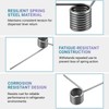 2-Pack 4970JA3011K Refrigerator Lever Spring for LG LFX25978SB