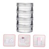 DECHOUS 3 Sets Clear Cream Storage Bottles of Refillable Makeup