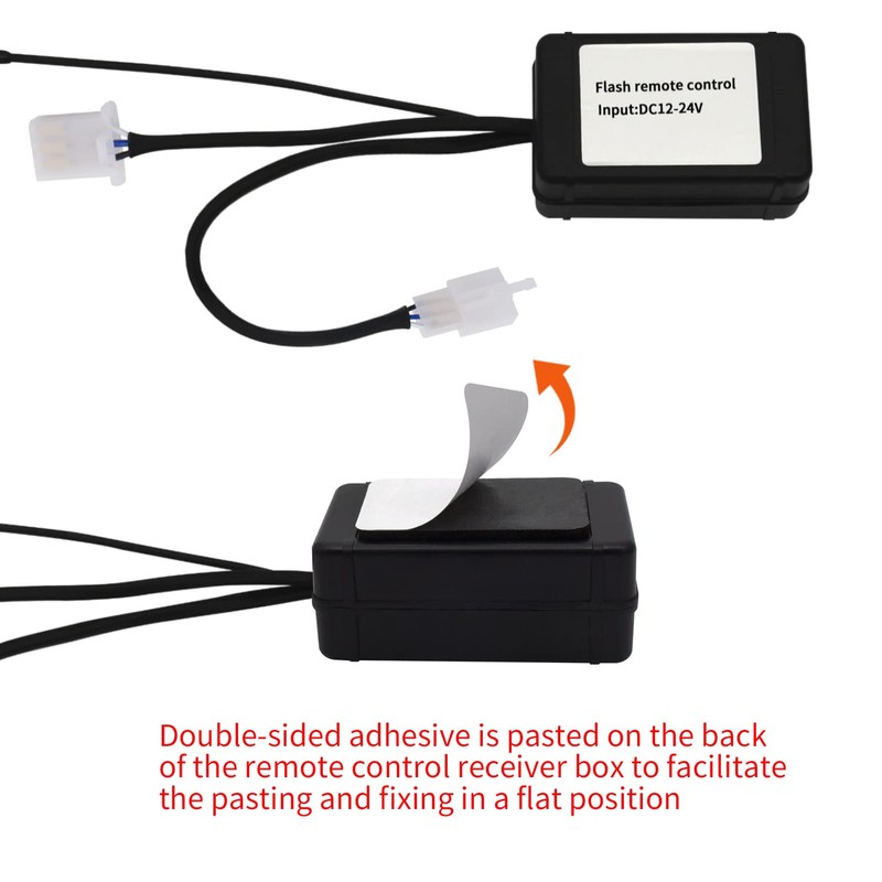 LED Off-Road Driving Lights Bar Remote Control Switch On/Off Strobe