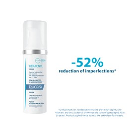 DUCRAY Keracnyl Serum for Adult Skin with Imperfections, 30ml