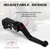 BAOUFF Motorcycle Brake Clutch Levers for R7,Adjustable 6061 Aluminum CNC