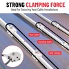 Racewill 24PCS Standing Seam Roof Clamps, Metal Roof Fixing Clamps,