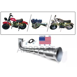 andrei-x, ARSPORT 4 Stage Exhaust Header for Massimo MB200, BT200X, CT200U, BT200U-EX, 212cc engin