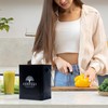 Perfnique Kitchen Compost Bin, 1.7 Gallon Countertop Compost Bin with