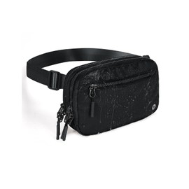 BALEAF Belt Bag Women Fanny Packs Crossbody Fashion Waist Pack Waterproof Adjustable Strap 2L Black