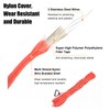 Deep Well Measuring Rope, 328.1ft 100M Nylon Depth Gauge Tape,