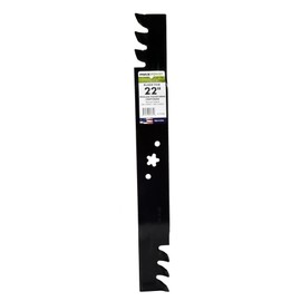 MaxPower 331749XB Commercial Mulching Blade for 22 in. Cut Craftsman, Husqvarna and Poulan Mowers Replaces OEM #'s 580244001, 580244002, 587199603