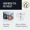 Café Olé PT-035BG Premium 35oz 1L Teapot Made of High