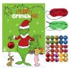 Dreasmt Poster De Grinch Para Colocar Esferas De Papel Juego
