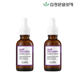 Kim Jeong-mun Aloe 김정문알로에 큐어 콜라겐 세럼 2개 Kim Jeong-moon Aloe Cure Collagen Serum 2 pieces